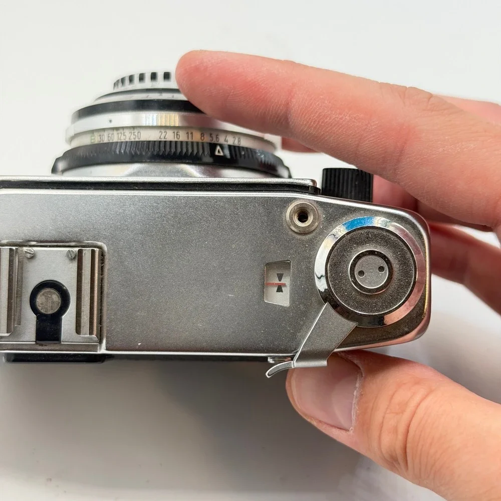 Agfa Silette-LK Vintage 35mm Film Camera W/ Agnar 2.8/45mm Lens Made in Germany